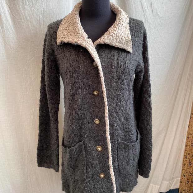 MAMAIKUKO DE PARIS 울혼방 가디건(M)