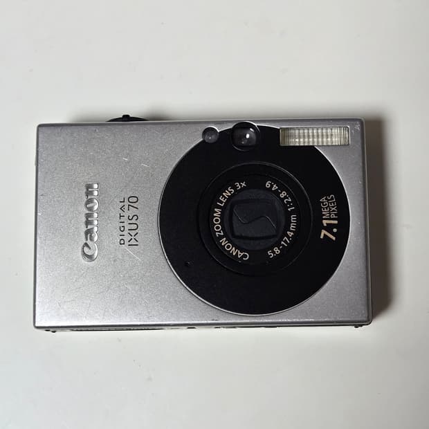 캐논 익서스70 디지털 카메라