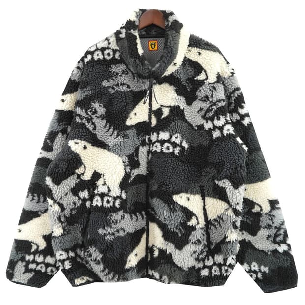 HUMAN MADE 24AW ANIMAL FLEECE JACKET