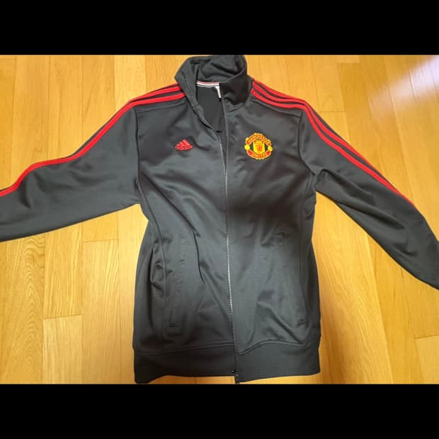 아디다스 맨유 검빨 져지 트랙탑 대장템 M