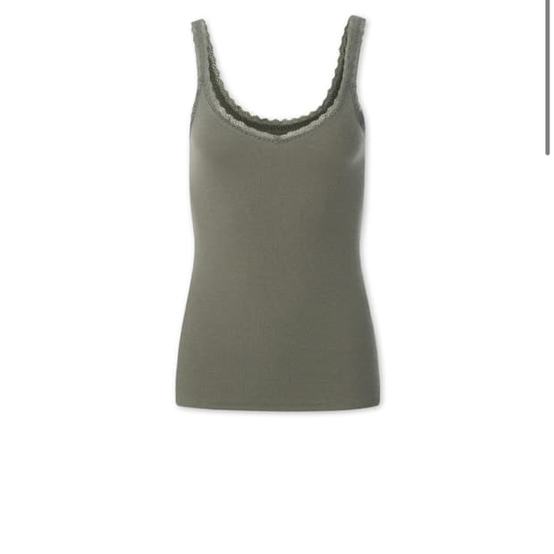 콜로신스 POSI LACE SLEEVELESS KHAKI
