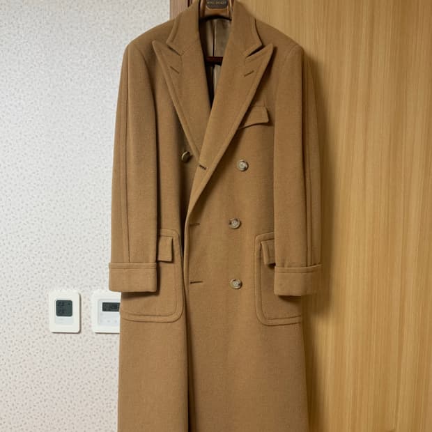 폴로랄프로렌 카멜 코트 42