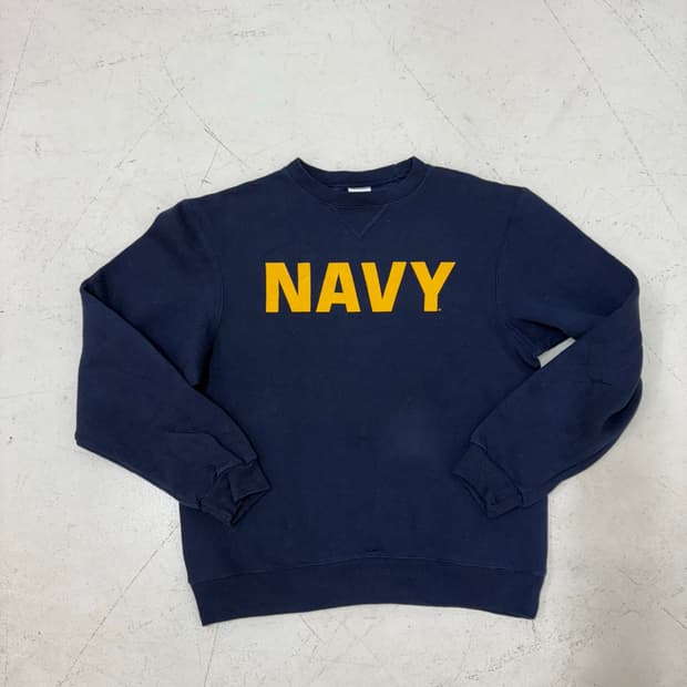 00‘s US Navy Soffee Sweat shirt.