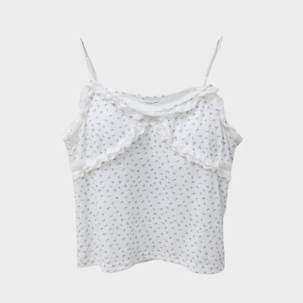 TYTY CLAPPY 플라워 슬리브리스 66379