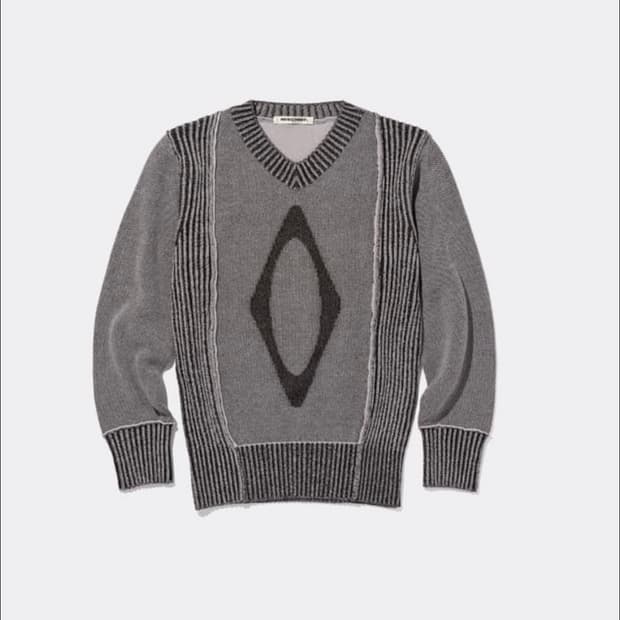 미스치프 자카드 니트