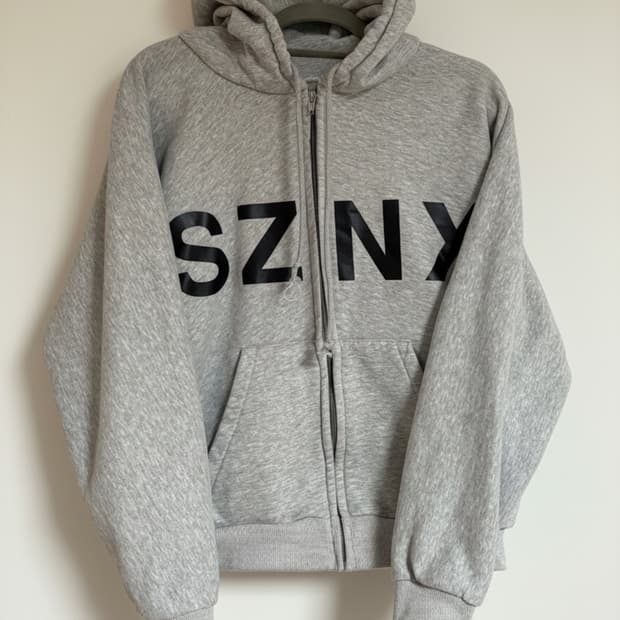 칸예 이지 HD-10 그레이 한국 한정 후드집업 01사이즈