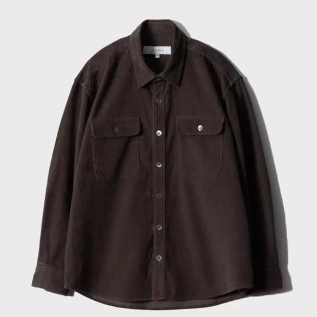 (착샷) 퍼스트플로어 로이 셔켓 코듀로이 