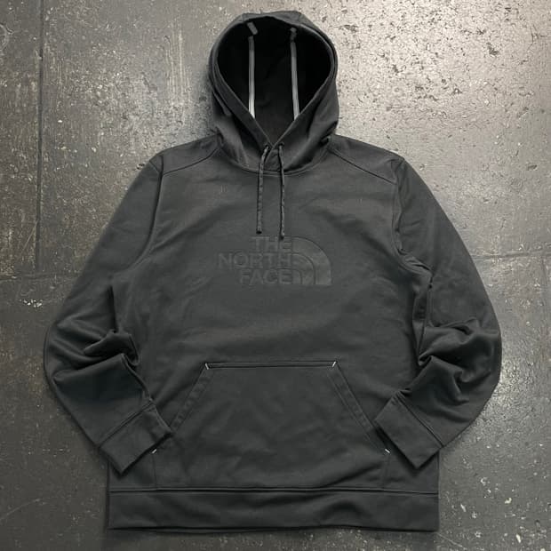100 노스페이스 기모 후드티 
