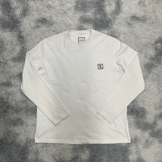 우영미 백로고 롱슬리브 티셔츠 [46]