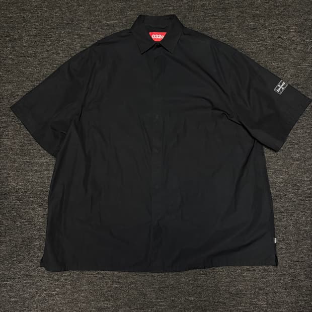 032C 반팔 아우터형 셔츠