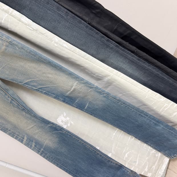 디올옴므 블루왁스코팅 진 삽니다 블왁코28-29