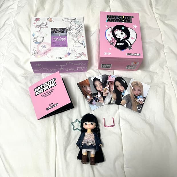 아일릿 미미 인형+ 슈퍼리얼미 앨범