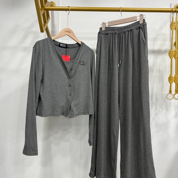 여성 그레이 트레이닝복 3종세트44~66