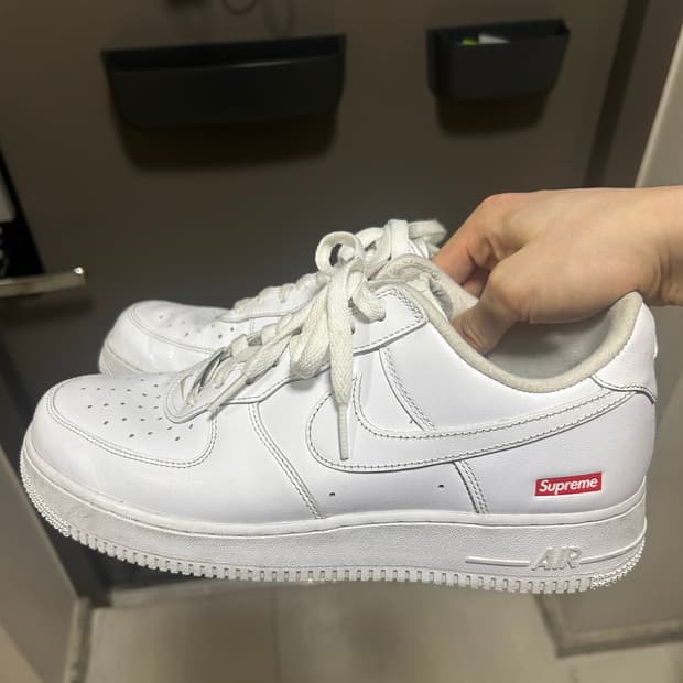 에어포스 슈프림 화이트270
