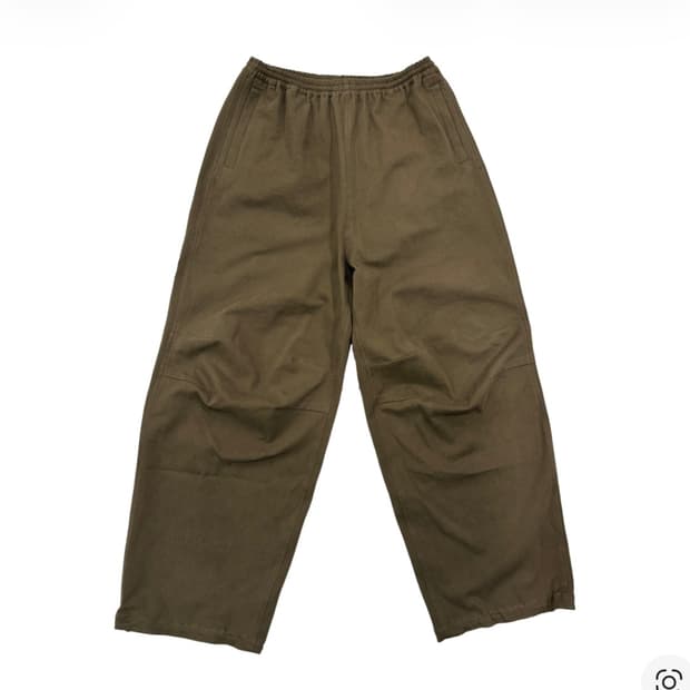 논노드 몰스킨 트랙 팬츠 카키 브라운