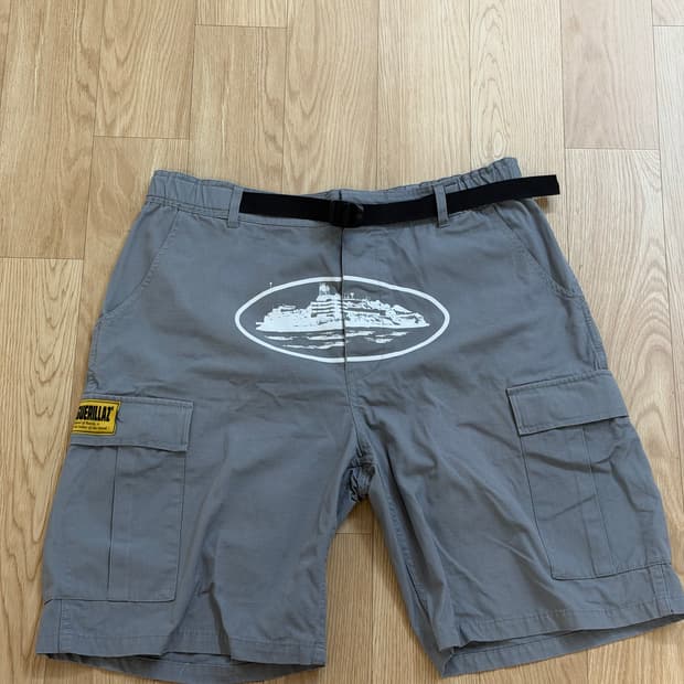 코르테이즈 corteiz 카고 반바지 그레이