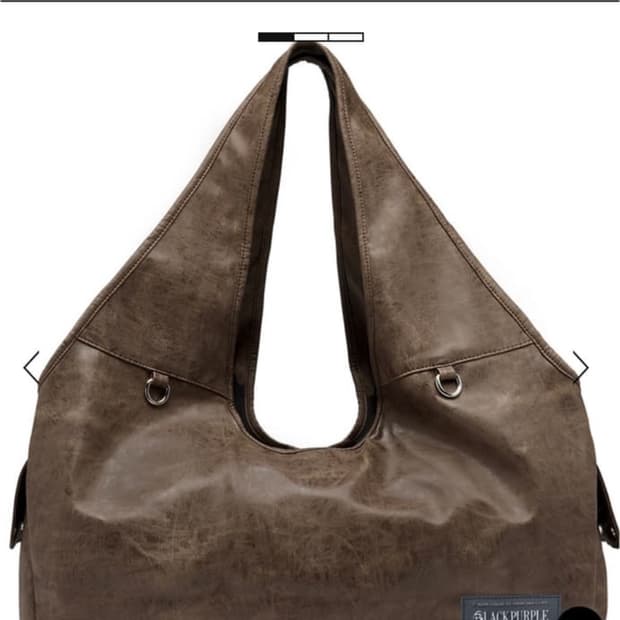 Black purple bag brown 