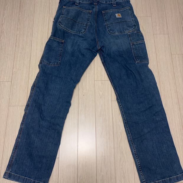 칼하트 데님 카펜터 팬츠