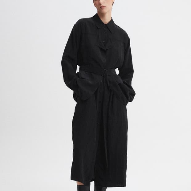 더일마 CUPRA LARRY LAYERED DRESS