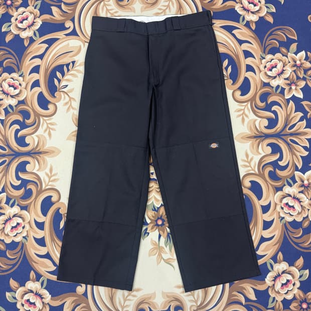(33)디키즈Dickies 더블니 코튼팬츠(블랙)