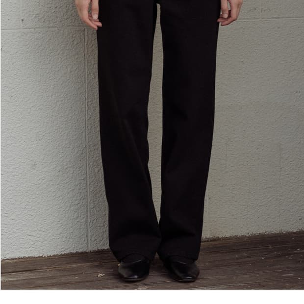 틸아이다이 블랙진 팬츠 (3회 실착)