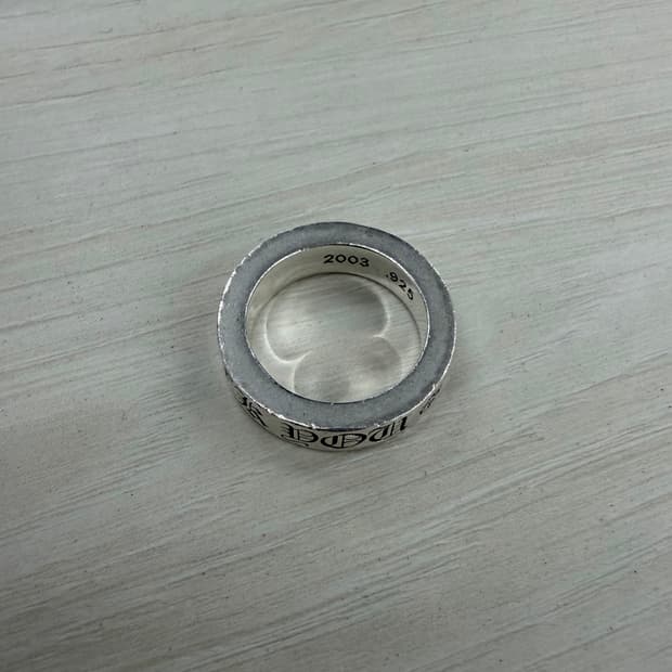 백화점판 크롬하츠 퍽유링 6mm us6.5 