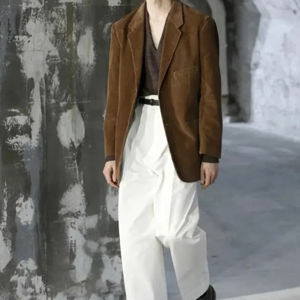 르메르 18FW 코듀로이 자켓 