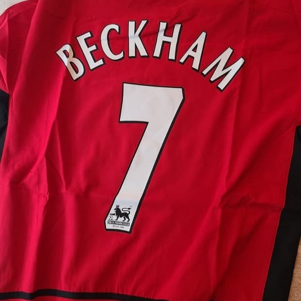 맨유 베컴 긴팔