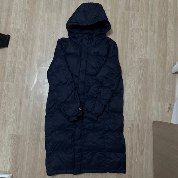 밀레 다운 오리지널 로고 롱패딩 90