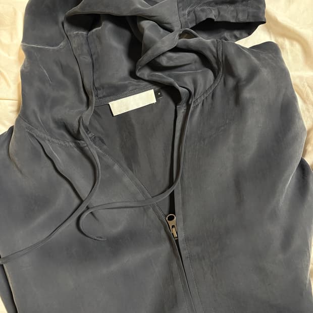 아모멘토 큐프로 후드집업 차콜 M