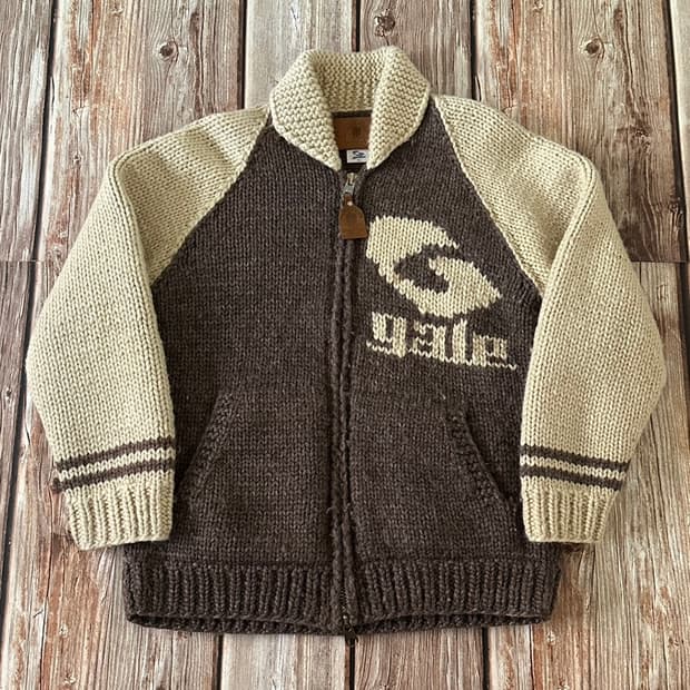 캐나디안 스웨터 x 게일 협업 집업 코위찬 M사이즈