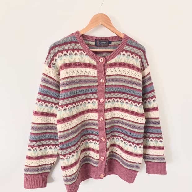 Glencraig of scotland wool cardigan