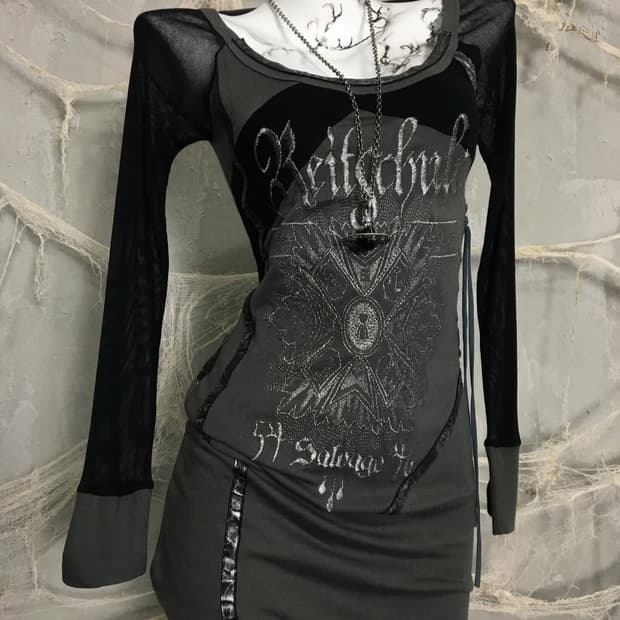 Selvage  Eyelet detail one-piece 