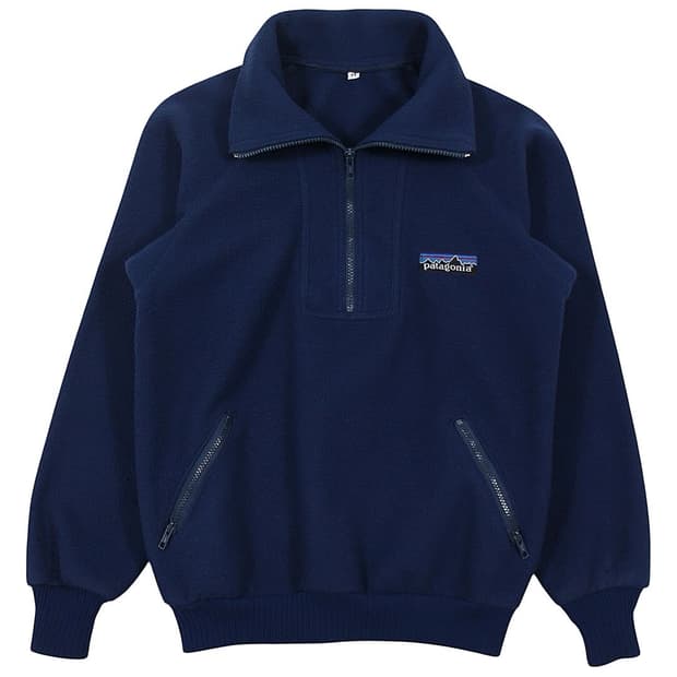 1980s USA 파타고니아 하프집업 파일 플리스 자켓 데카태그 빈티지