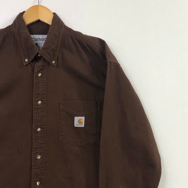 칼하트 브라운 셔츠 남방