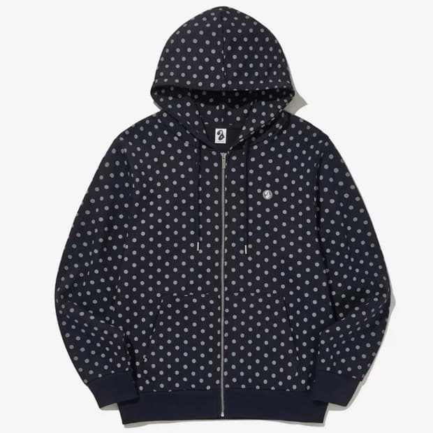 에노시 APR8 Original DOT HOODIE ZIP-UP