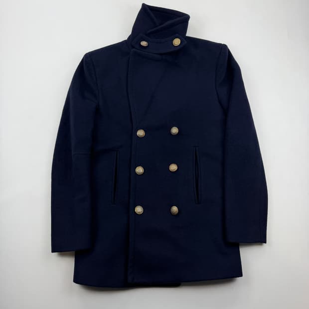 Attachment 피코트 네이비