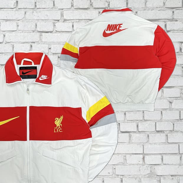 나이키 리버풀 헤리티지 레어템 우븐 바람막이 M