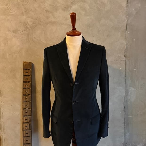 Z제냐 플란넬 저지 테일러드 자켓 100