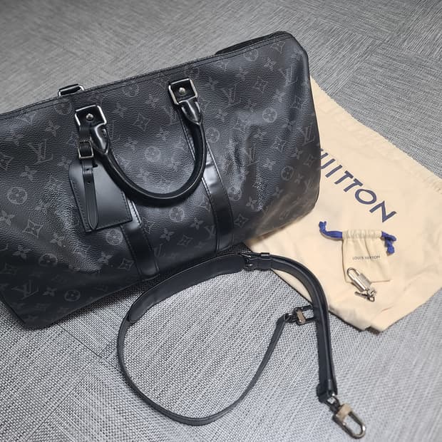 루이비통 모노그램 이클립스 키폴 45 보스턴백