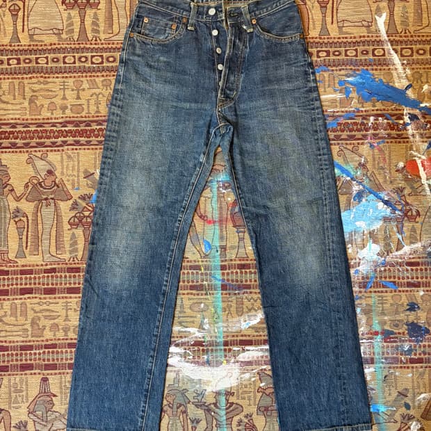 일본 JOHN BULL 50s 복각 셀비지 데님