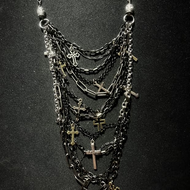 Layering Cross Necklace