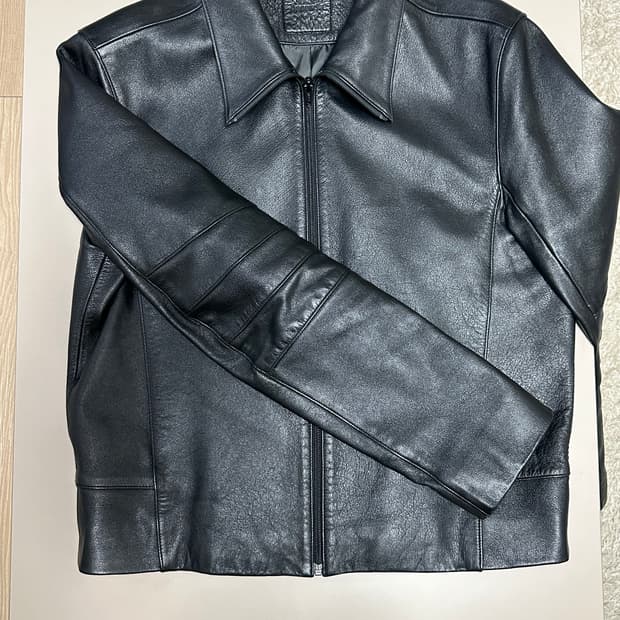 Mudule 머듈 레더 블랙 2size