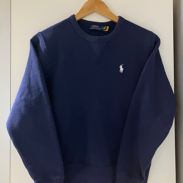 (정품큐알⭕️) 폴로 랄프로렌 여성용 맨투맨 M