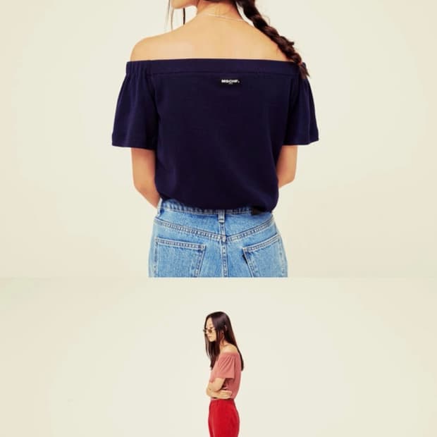 MISCHIEF 미스치프 18SS 오프 숄더 툴리안 핑크 새제품