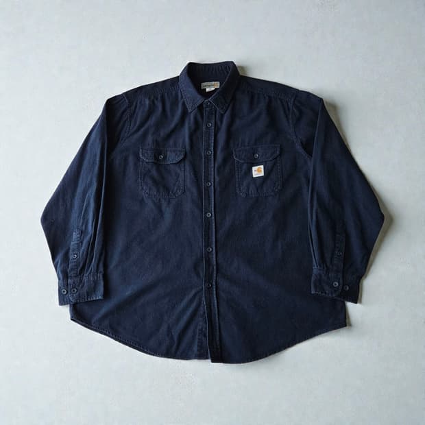 FR칼하트 기모 오버핏 긴팔셔츠 XL