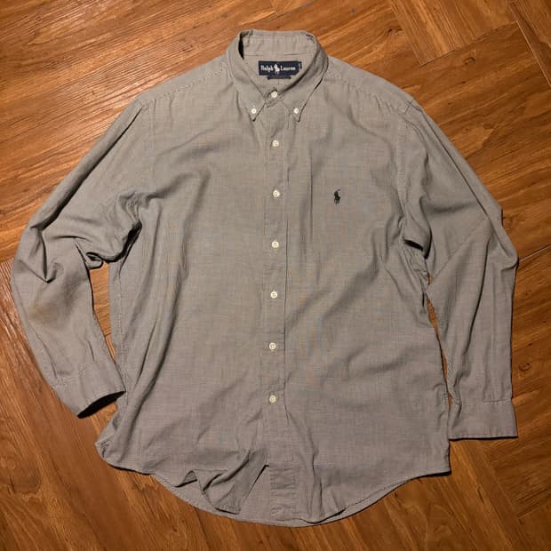 POLO RALPH LAUREN HOUNDSTOOTH SHIRT
