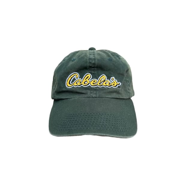 90-00s Cabelas garment dyed ball cap