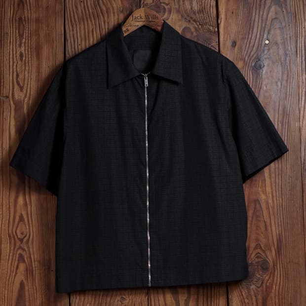 지방시 4G 올오보 집업 셔츠