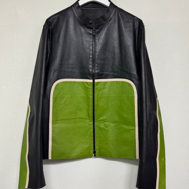 00s neil barrett biker jacket